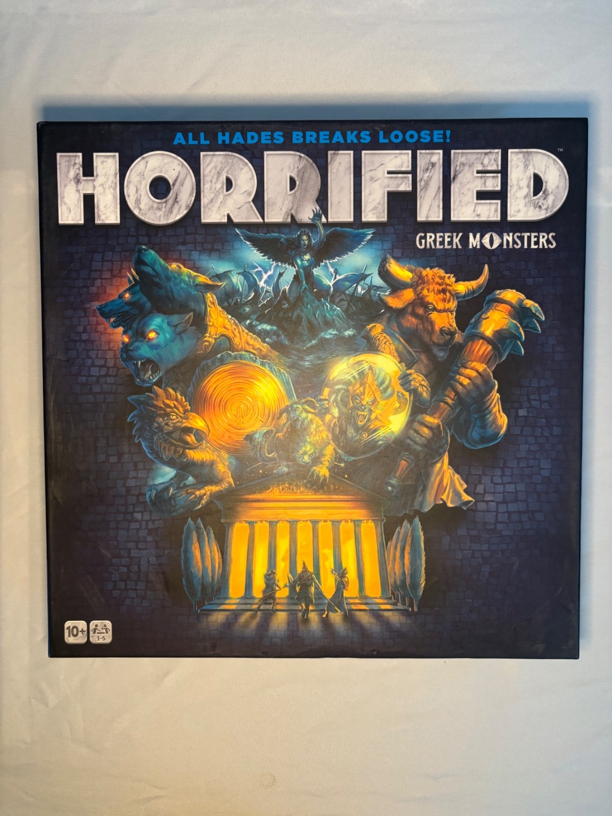 Ravensburger Horrified Greek Monsters Board Game 1-5 Players Ages 10+ Complete