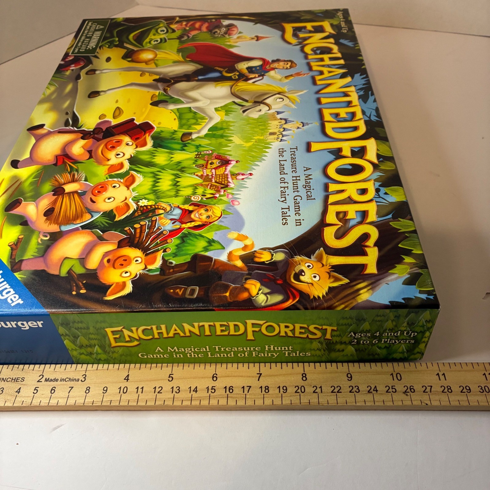 Ravensburger Enchanted Forest Magical Treasure Hunt Fairy Tales Board Game 4+