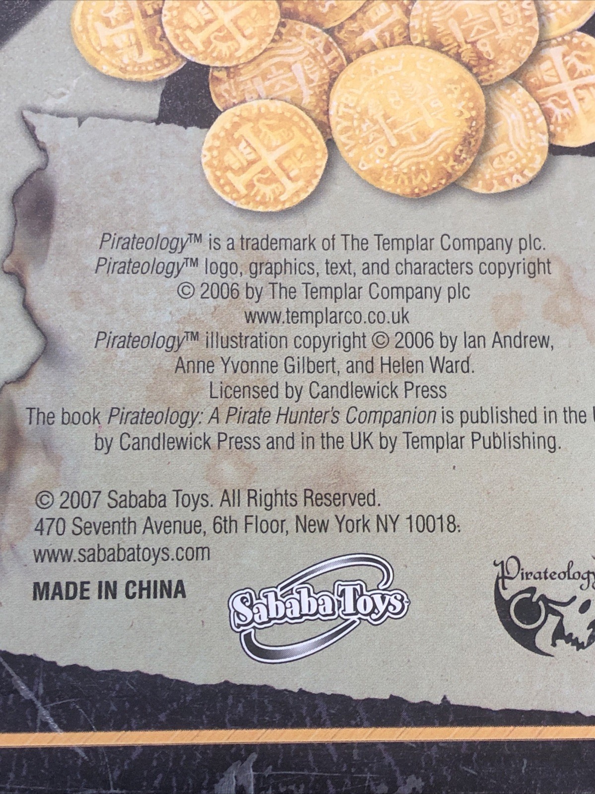 Pirateology Board Game 2007 Based On The Book Series Sababa Toys Two Dice Read