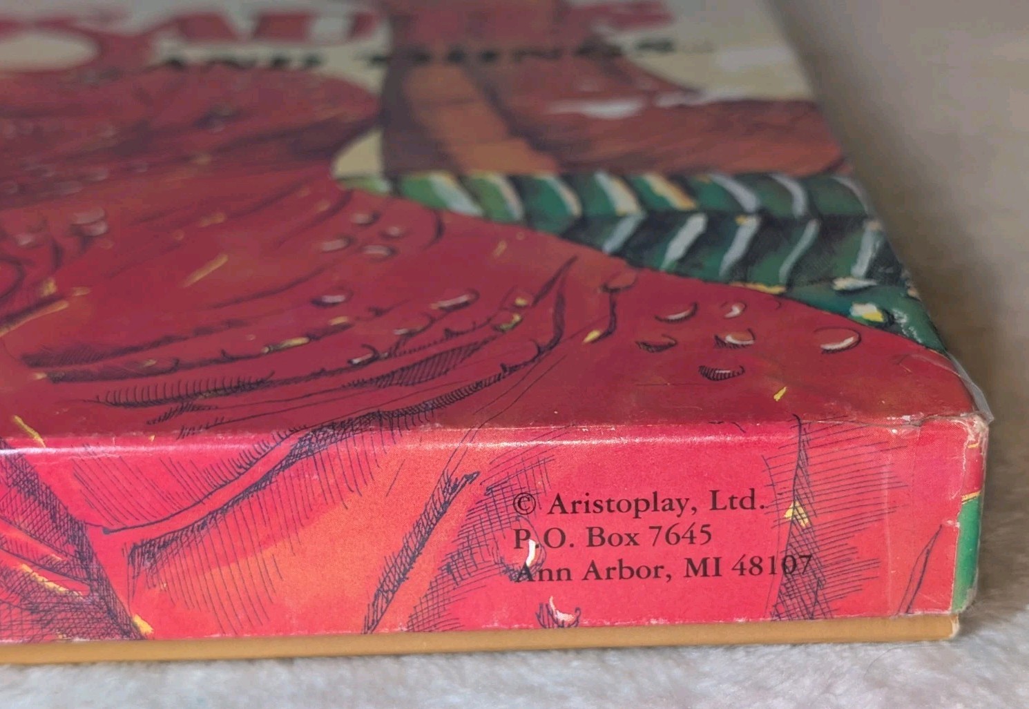 Vintage Dinosaurs and Things Puzzle Board Game 1986 Aristoplay – COMPLETE Rare