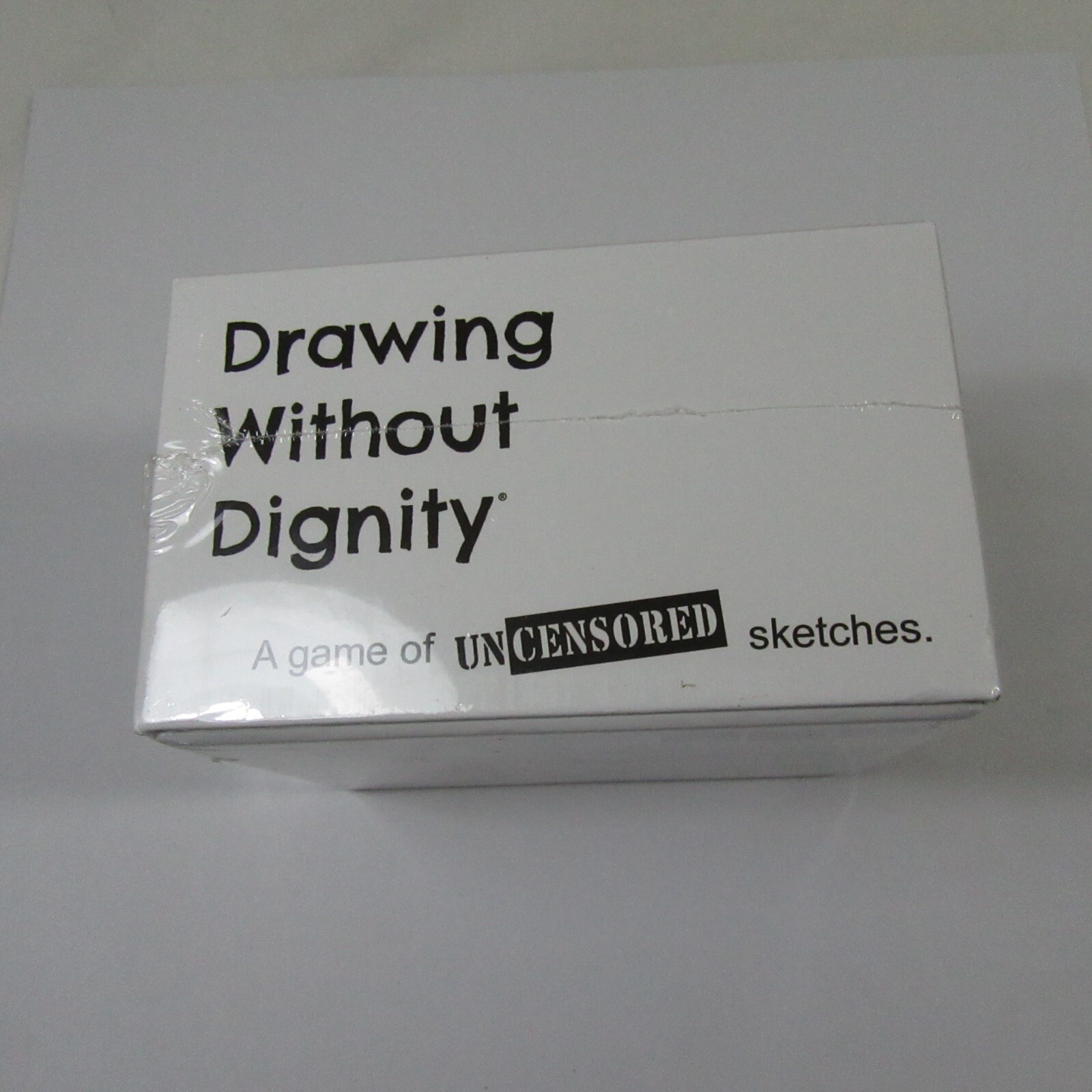 Drawing Without Dignity Game Uncensored Sketches Ages 17 4-12 Players Sealed
