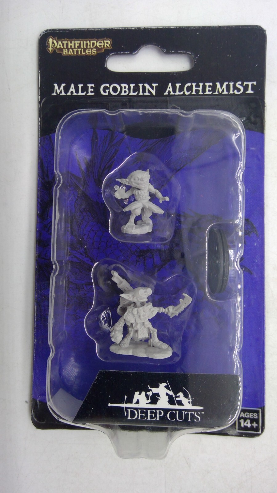 PATHFINDER BATTLES MINIATURE ~ MALE GOBLIN ALCHEMIST