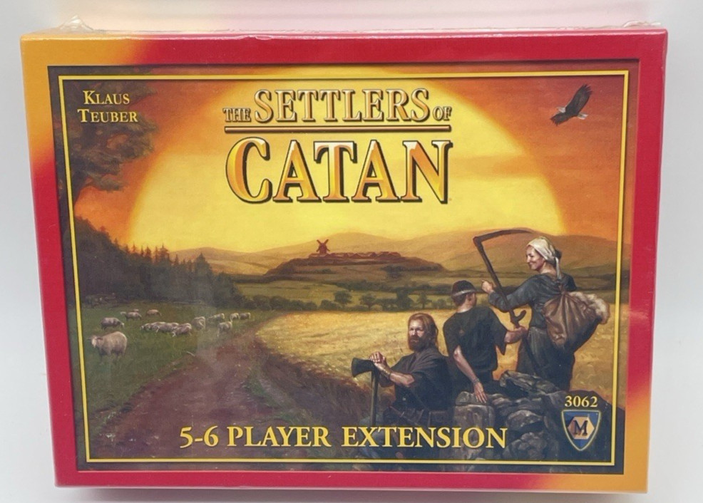 The Settlers of Catan 5-6 Player Extension Mayfair Games #3062 Expansion Sealed