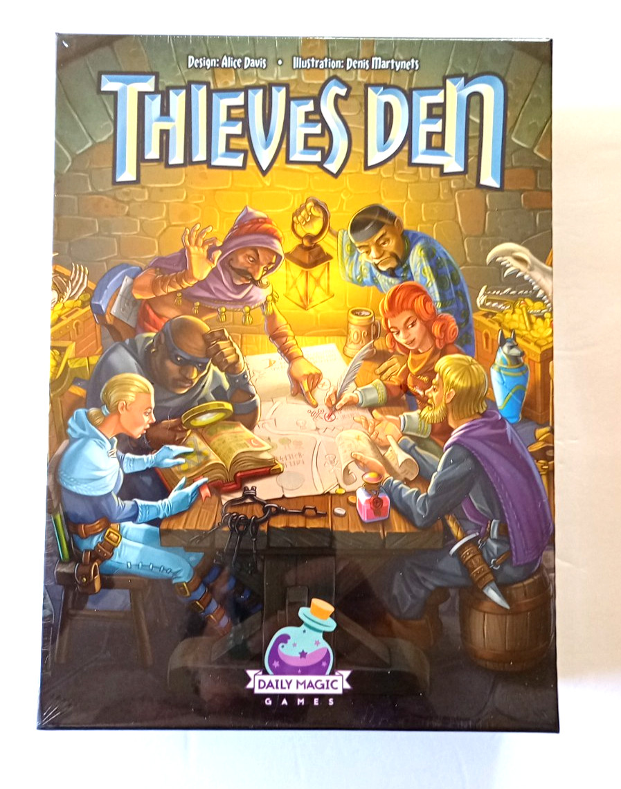 Thieves Den Board Game from Daily Magic Games New in Shrink