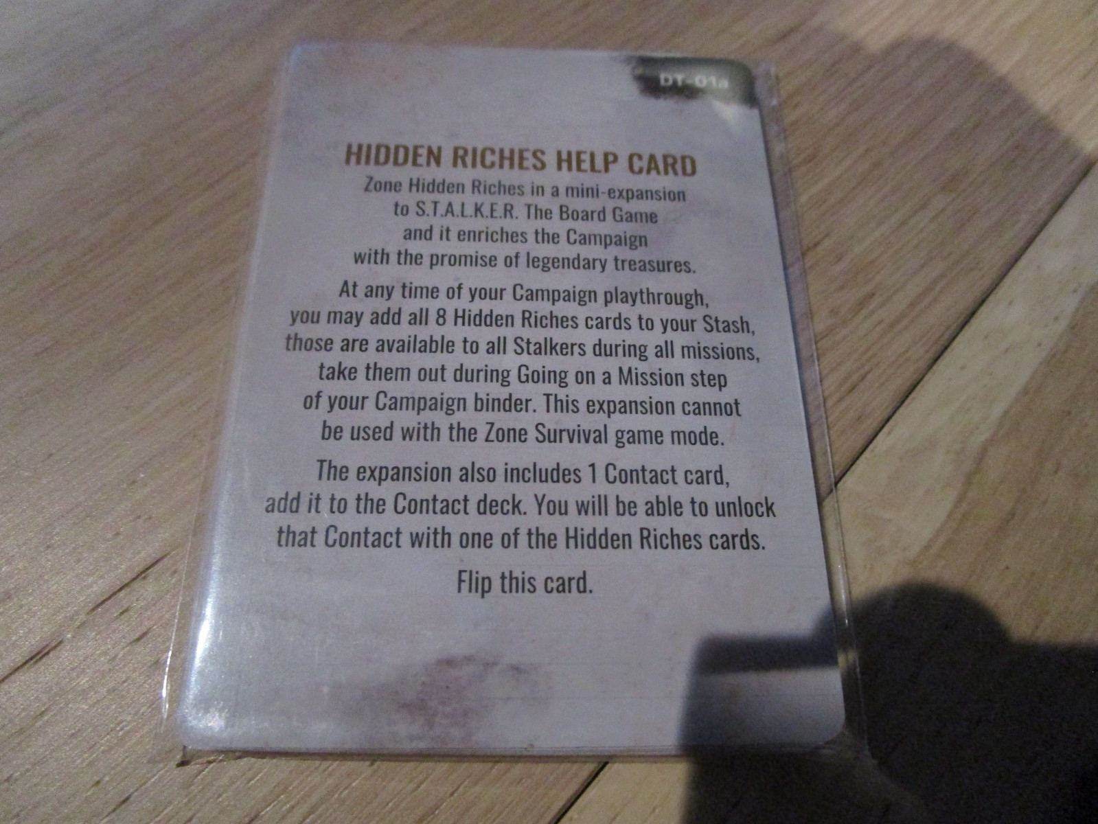 NEW S.T.A.L.K.E.R Stalker Zone Hidden Riches Promo Card Deck Dice Tower 2025