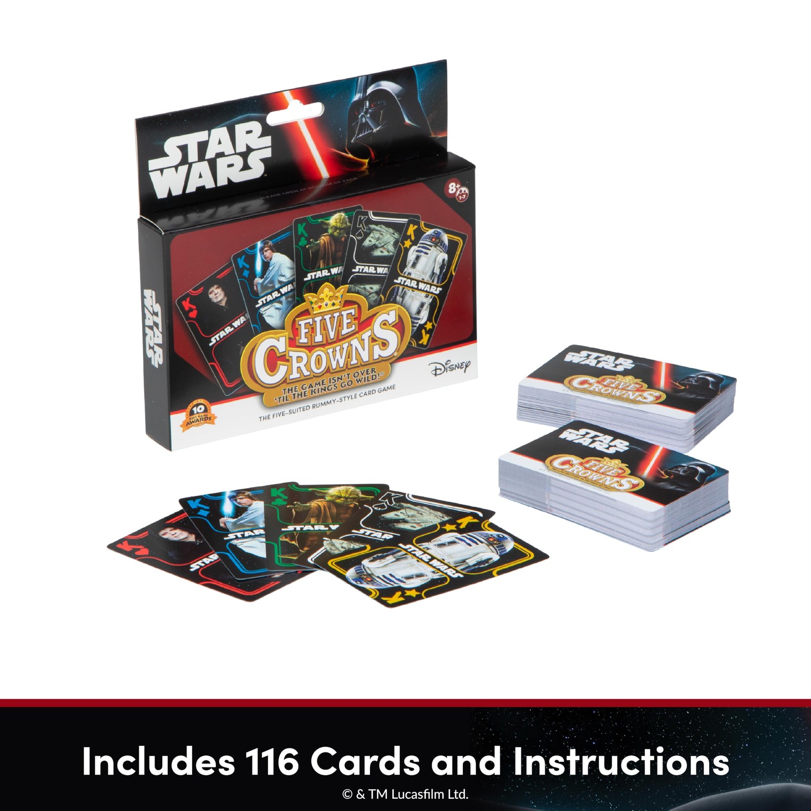 Five Crowns Card Games Star Wars – Family Games Night – Card Games for Families