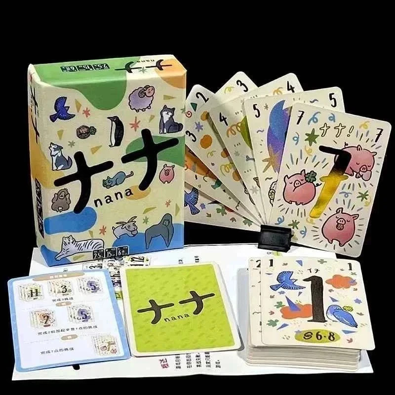 Mob+ Nana Card Game 3rd Edition (2-5 players, 15-30 minutes) Board Games-USA