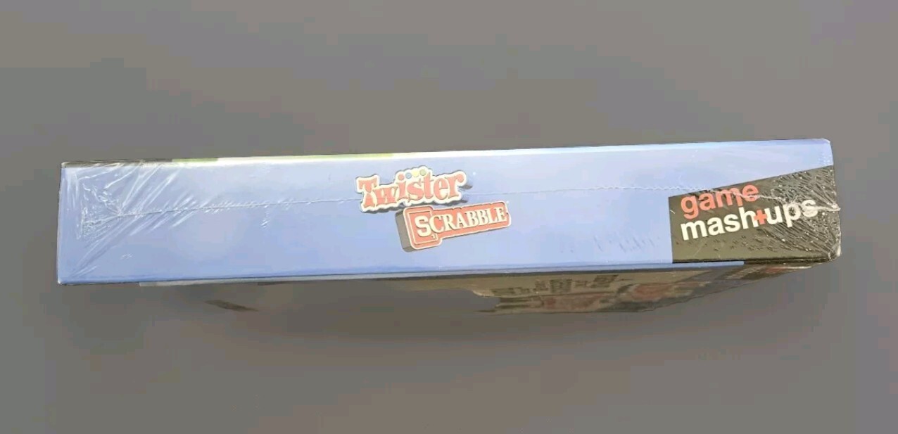 Hasbro Gaming Mashups Game TWISTER SCRABBLE New Sealed