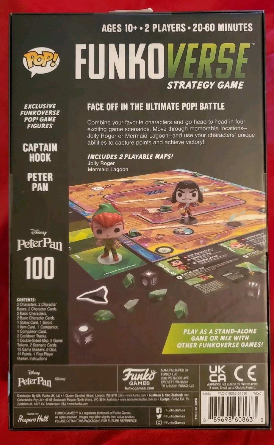 NIB Sealed Pop FunkoVerse Disney Strategy Game