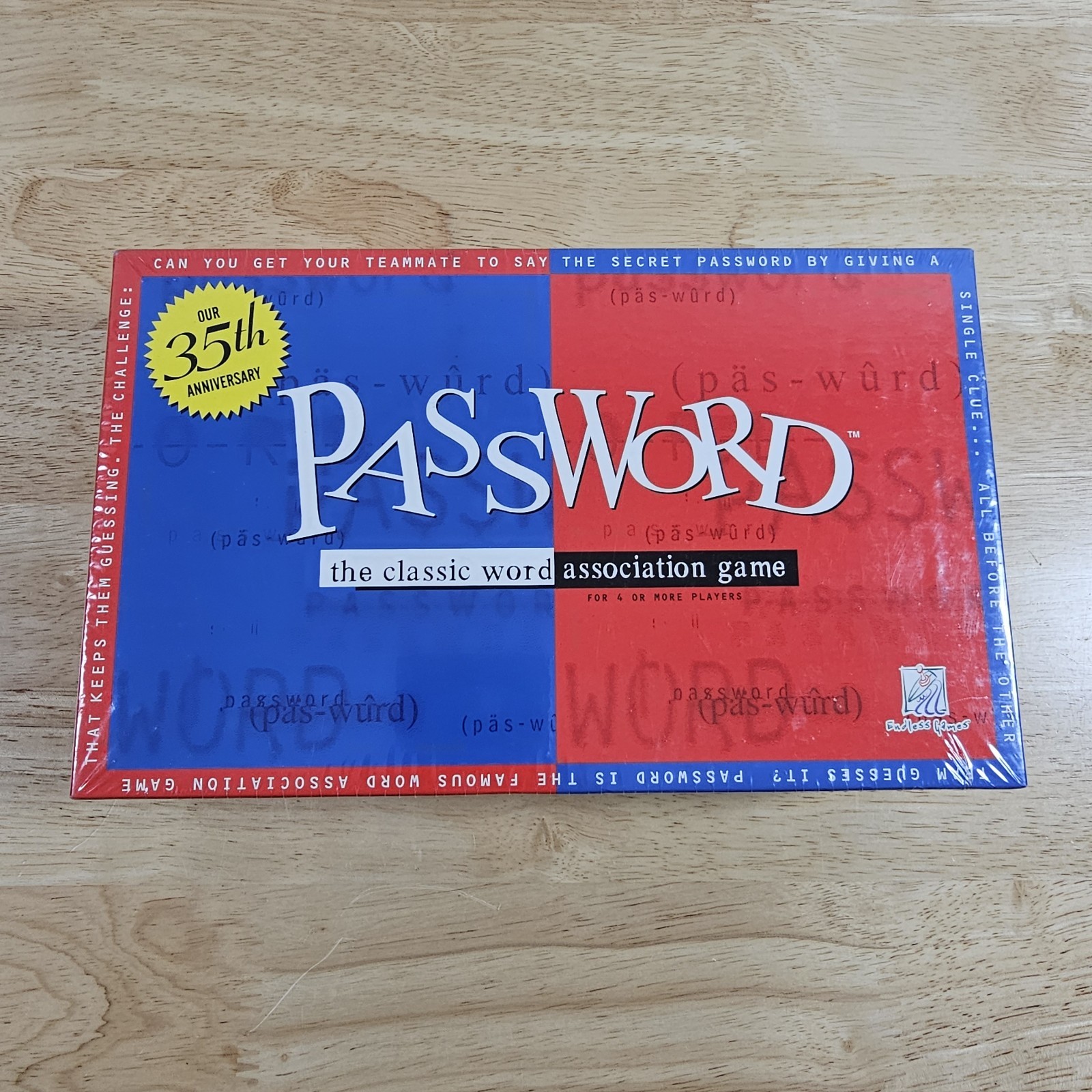 Password 35th Anniversary COMPLETE Endless Games 1997 Word Game – Sealed Box NEW