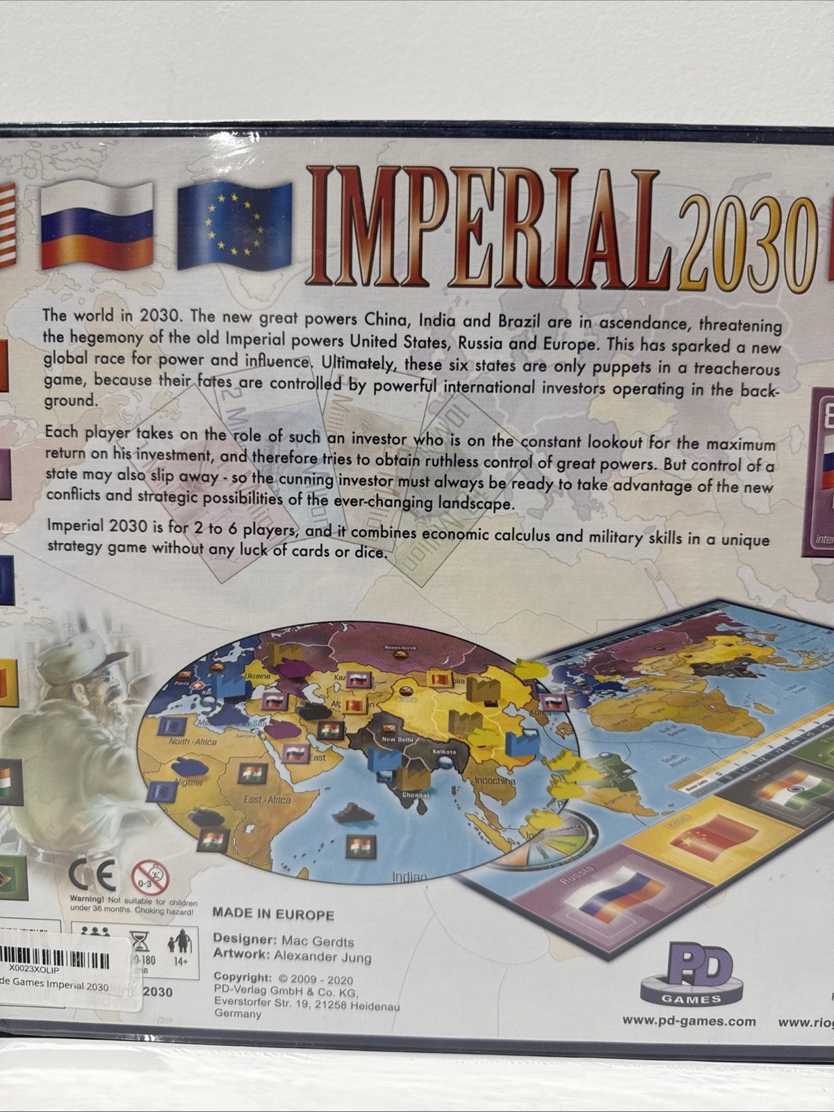 Imperial 2030 – A Board Game by Rio Grande Games 2-6 Players – NEW