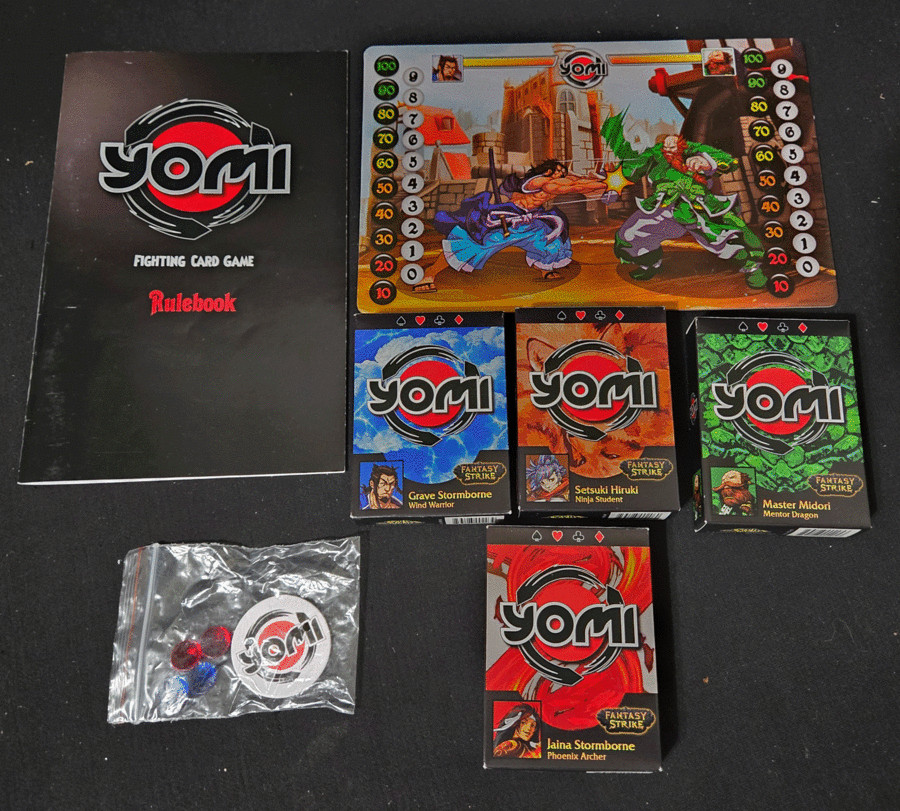 Yomi Round 1 Fighting Card Game Complete Sirlin Games