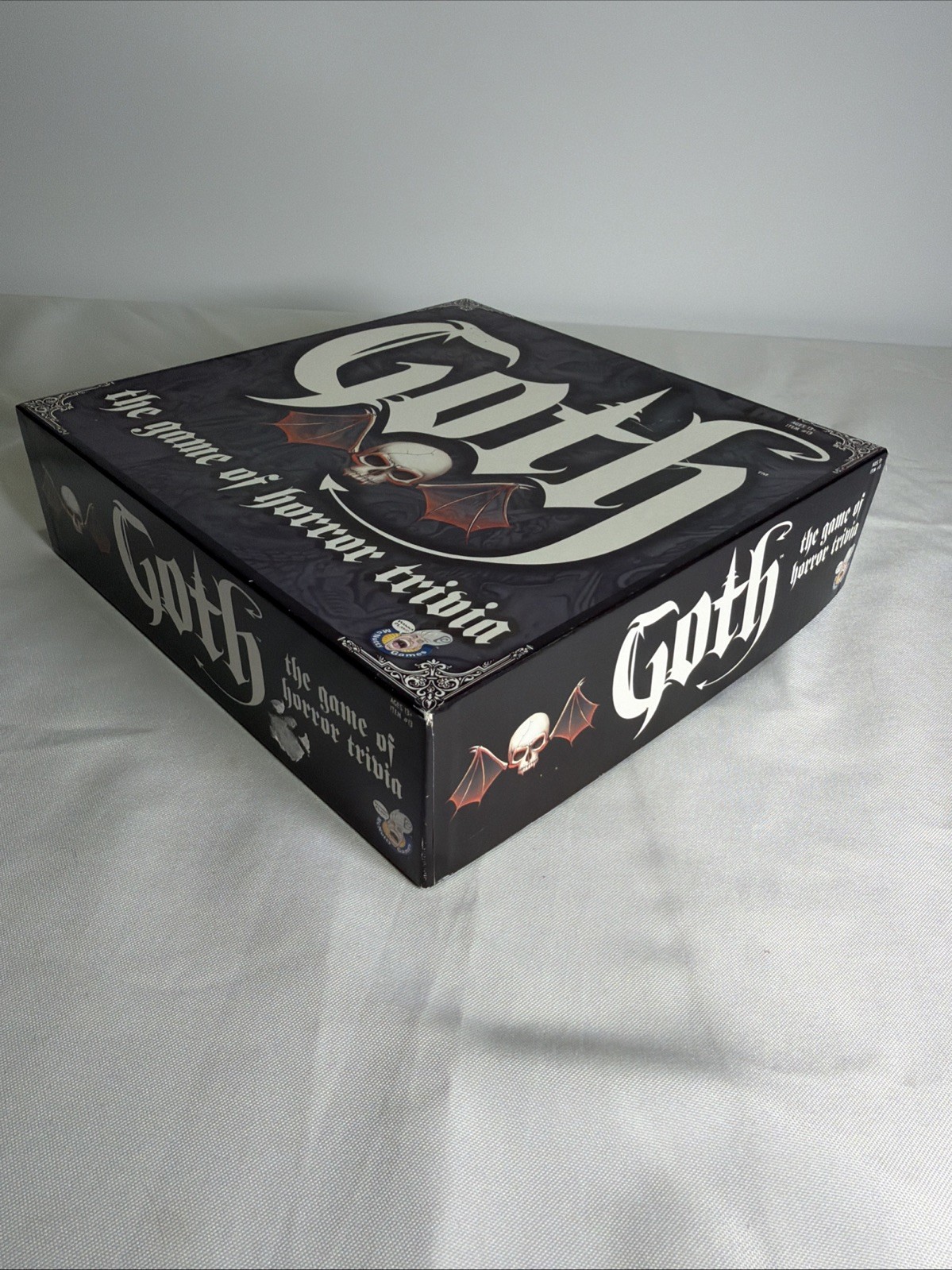 Goth The Game Of Horror Trivia Board Game EUC Complete!