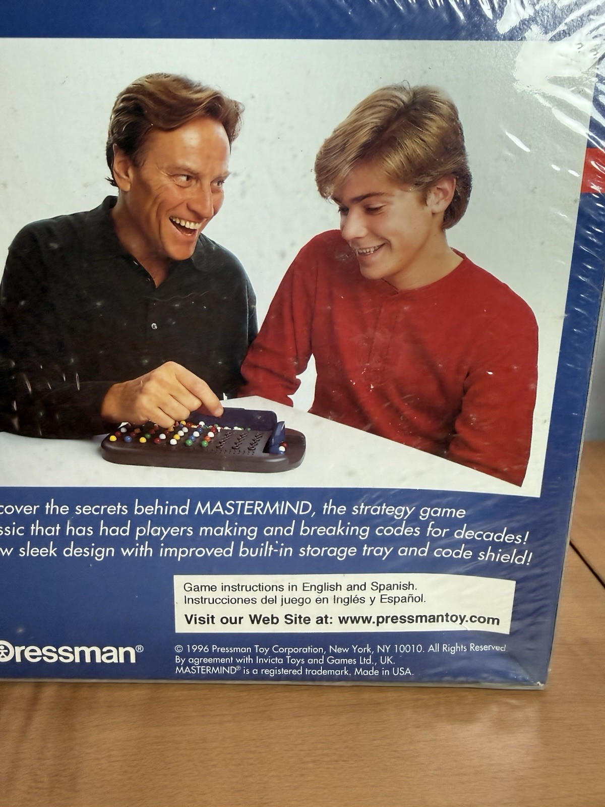 MASTERMIND Pressman Board Game Toy Boardgame 1996 Vintage – New & Sealed