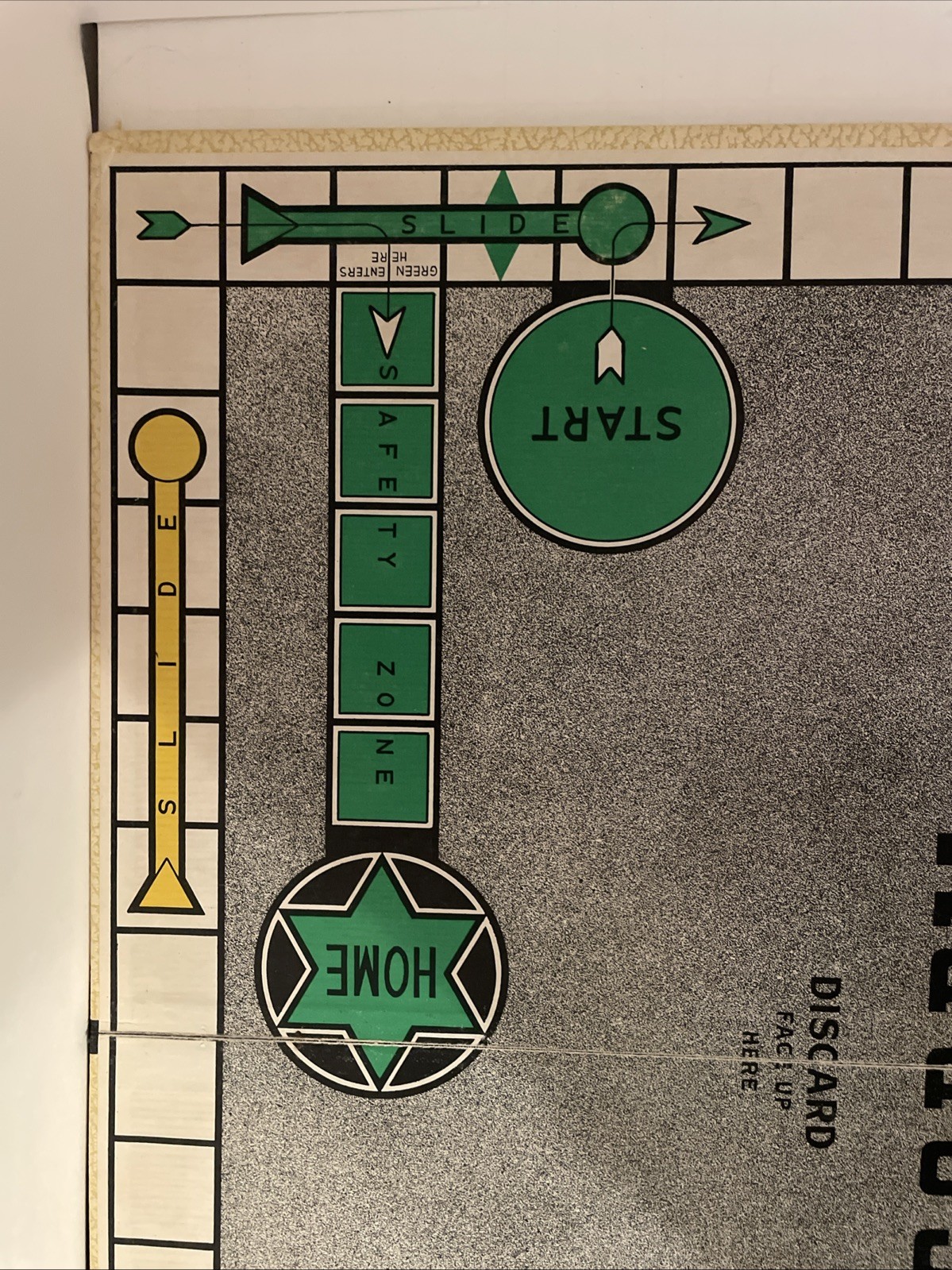 Vintage 1950 Parker Brothers SORRY! Game Replacement Bi-Fold BOARD ONLY