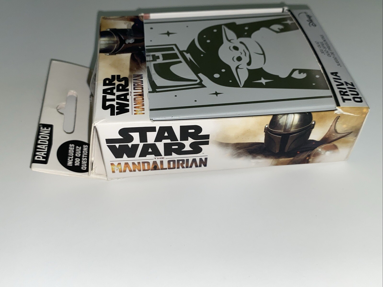 Disney Star Wars The Mandalorian 100 Question Quiz Card Game Baby Yoda Grogu