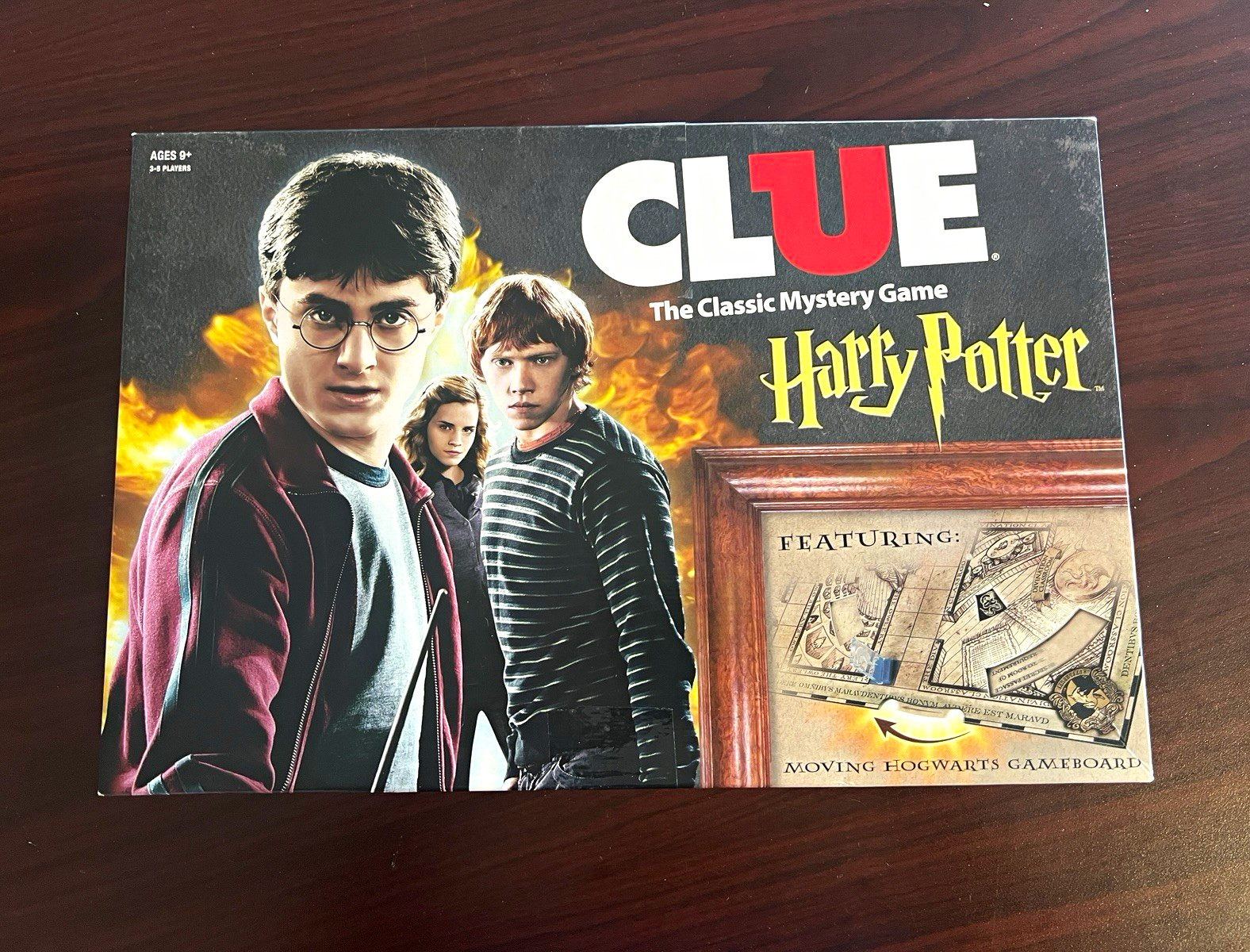 Hasbro Clue: Harry Potter Board Game Moving Gameboard