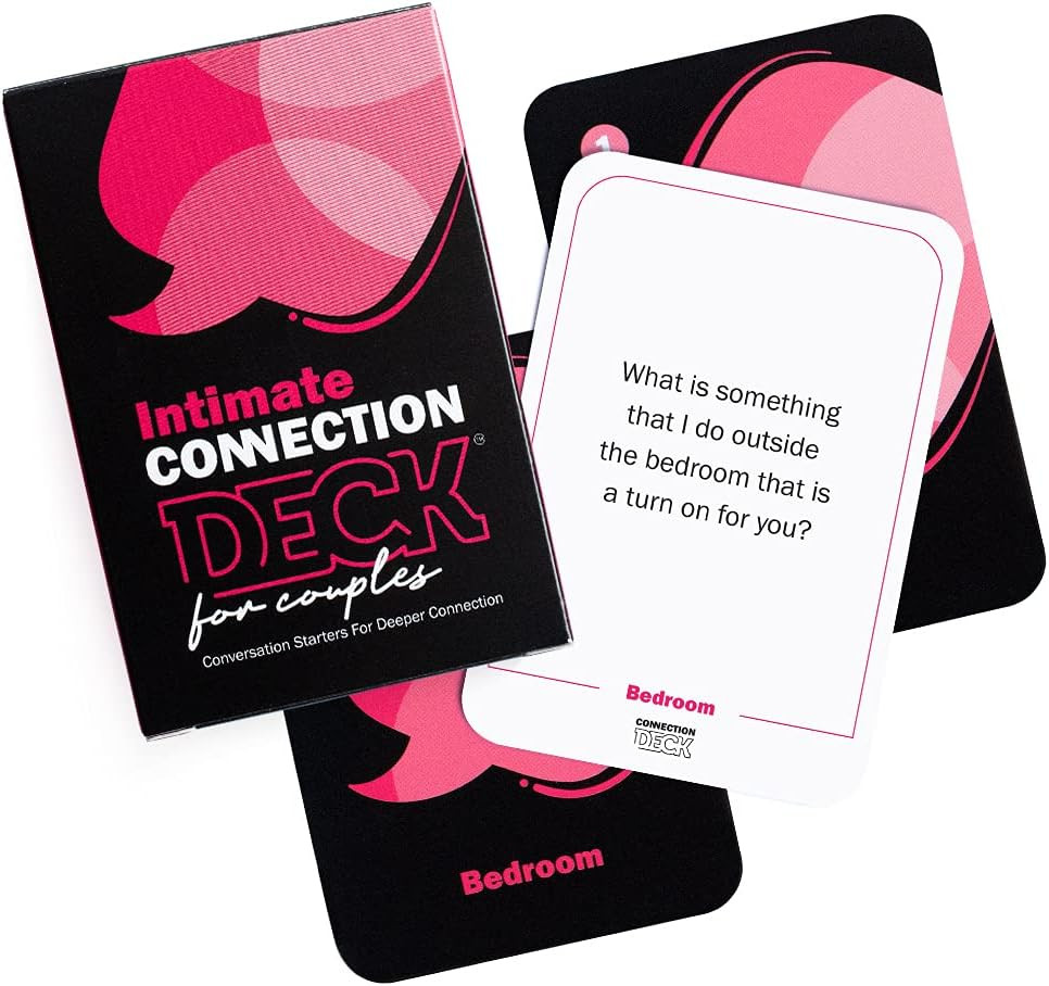 Card Game for Couples – Connecting and Revealing Questions to Ignite A Deeper Re