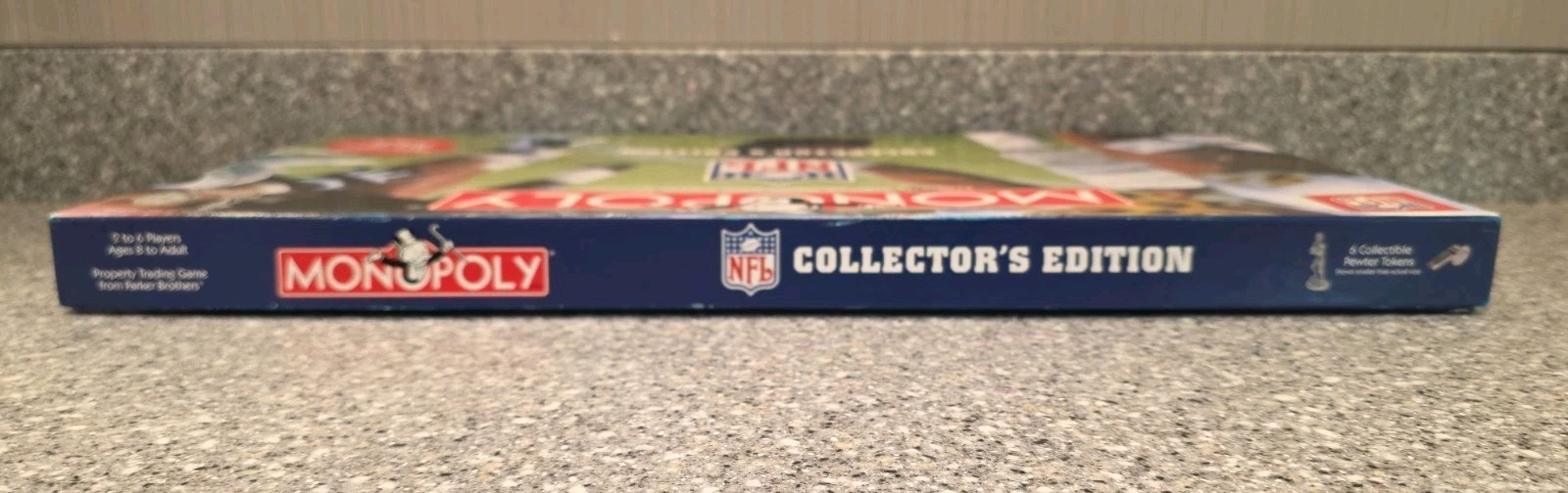 Monopoly NFL Collector’s Edition Board Game 2003 Hasbro Complete