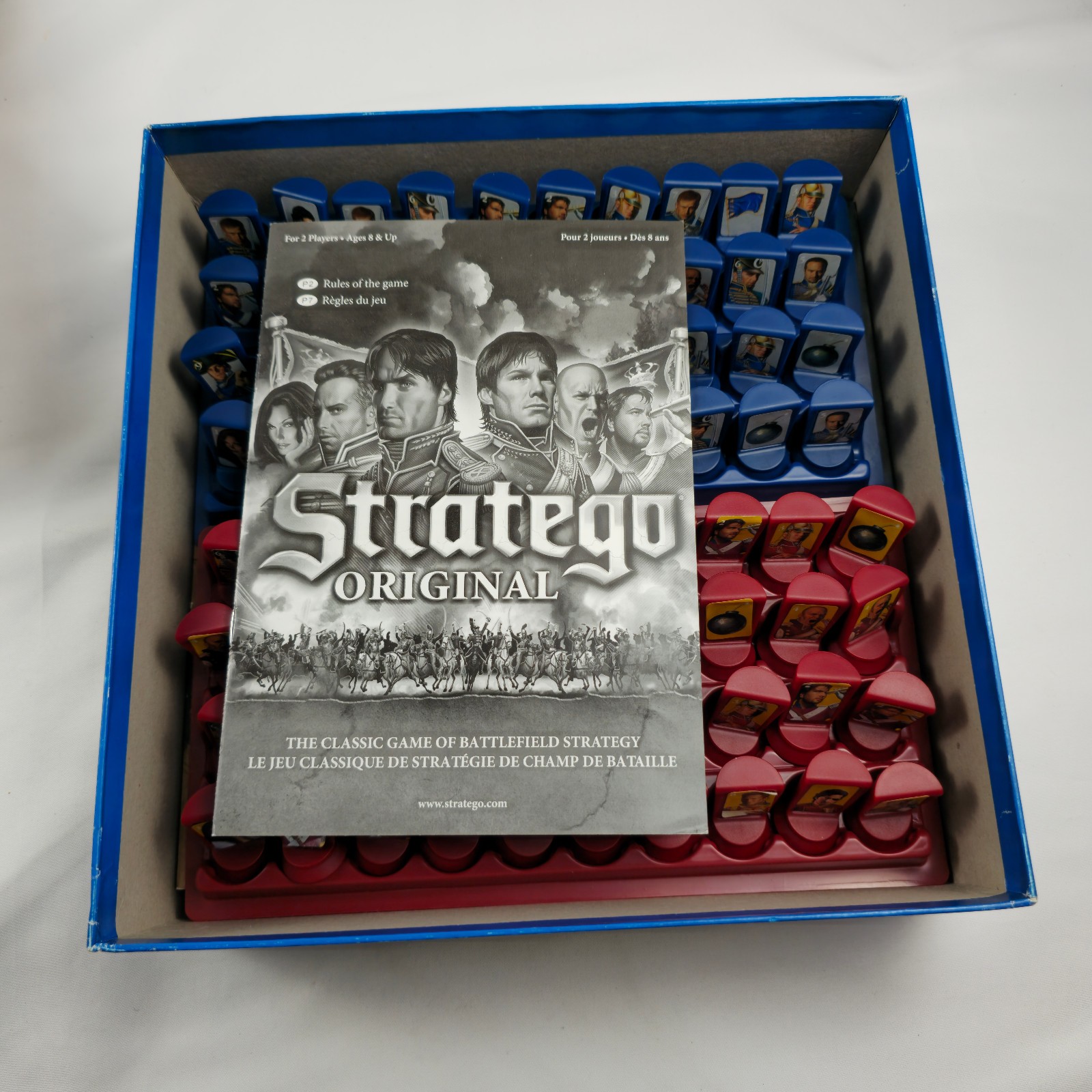 Stratego Original Classic Game of Battlefield Strategy Patch Products Complete