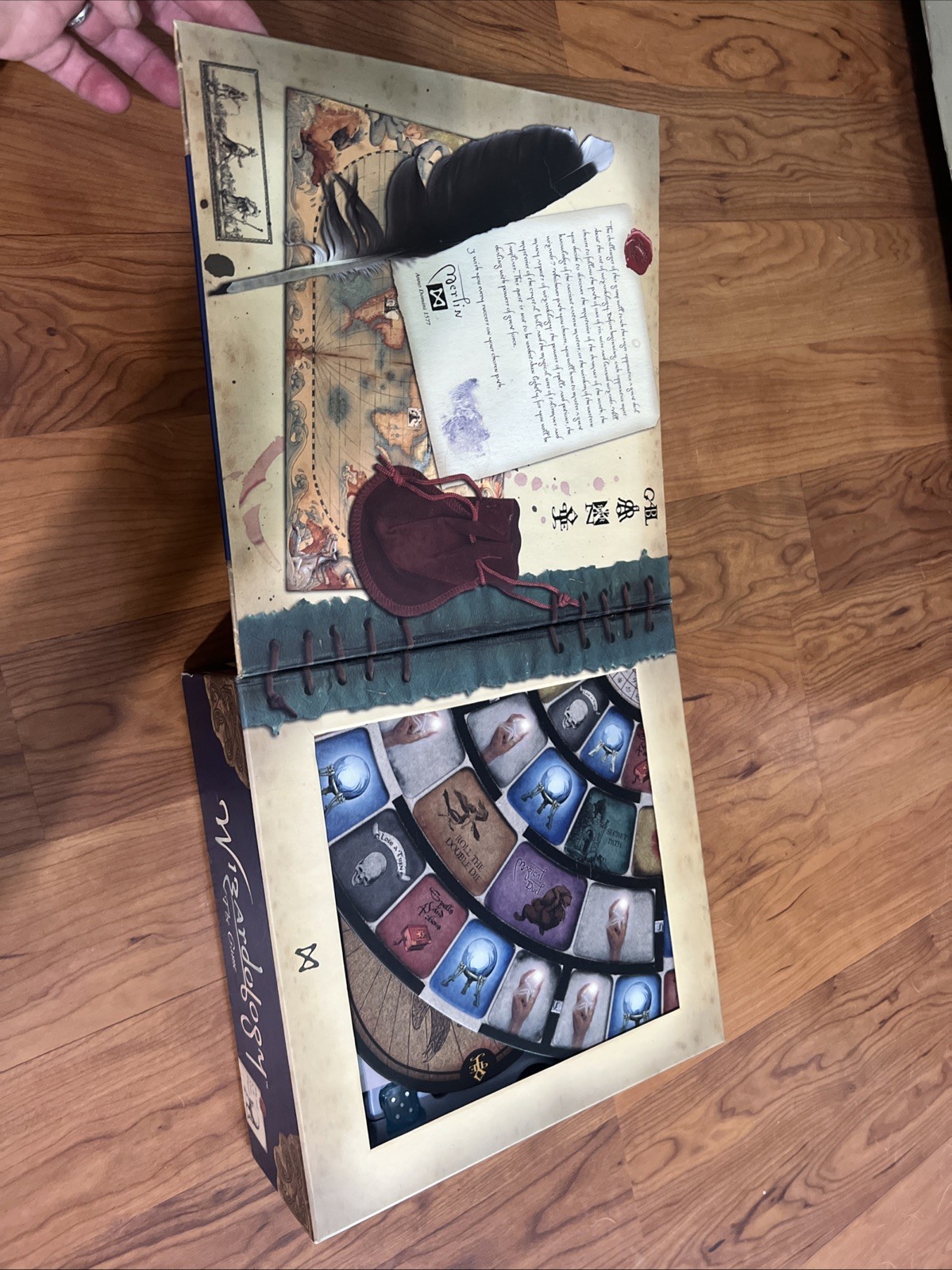Wizardology The Game Sabada Toys Wizard Board Game 2007 99% Complete TAKE L@@K!!