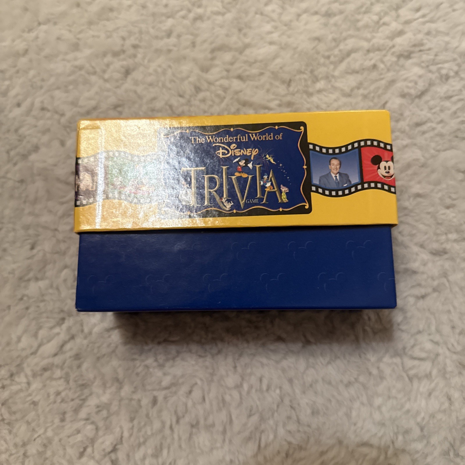 The Wonderful World Of Disney Trivia Game in Tin 1997 **COMPLETE** Walt Disney