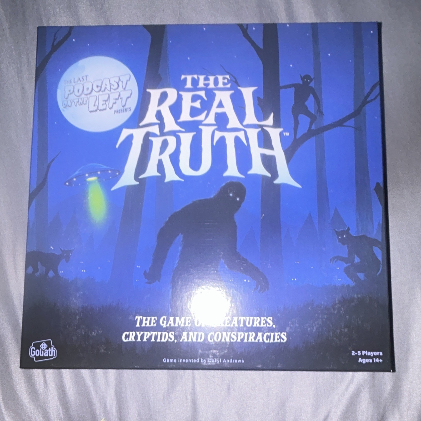 Goliath The Real Truth Cryptids Board Game Cards 2-5 Players Ages 14+