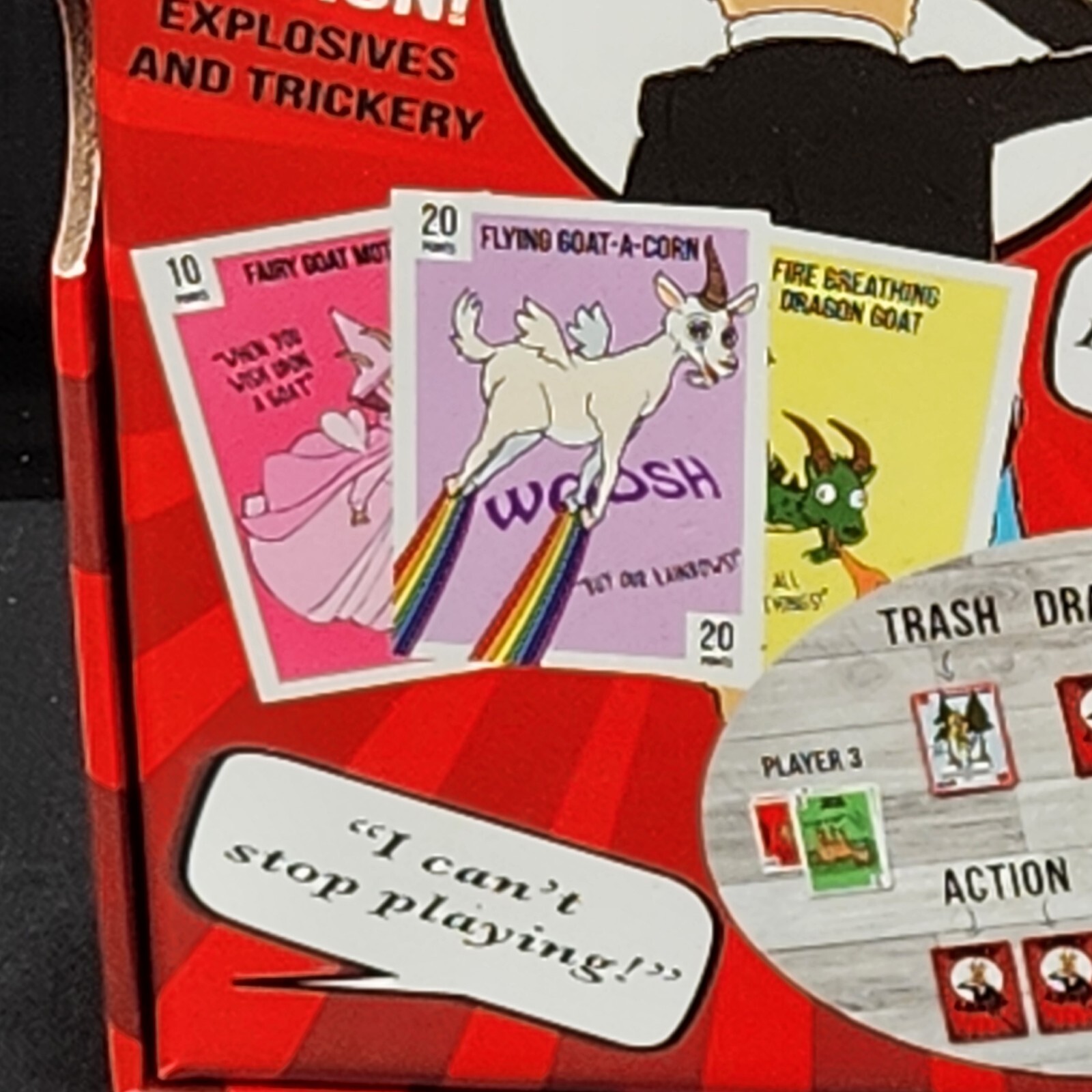 Goat Lords Competitive Card Game for 2 to 6 Players ~ Gatwick – Complete Set