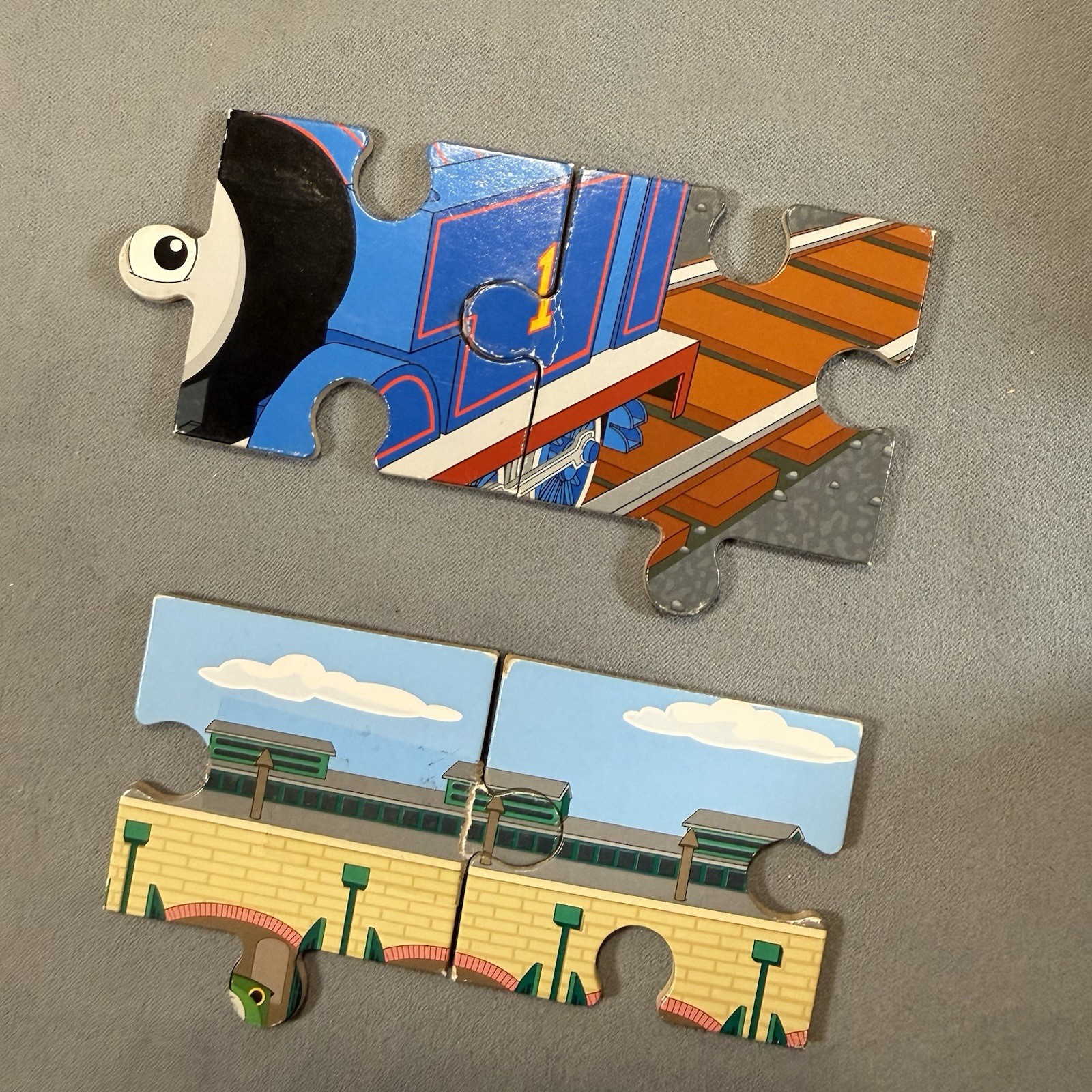 Vintage 2010 Gullane Thomas Limited Tank Engine Large Kids Puzzles Lot of 7