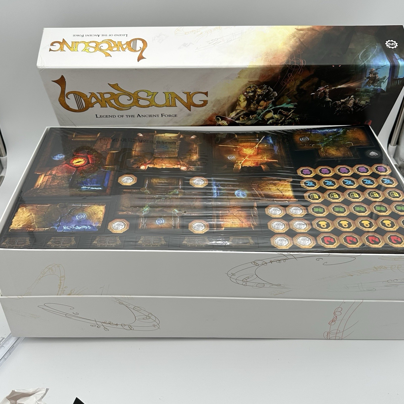 Bardsung Core Game Dungeon Crawl Legend of Ancient Forge New unpunched