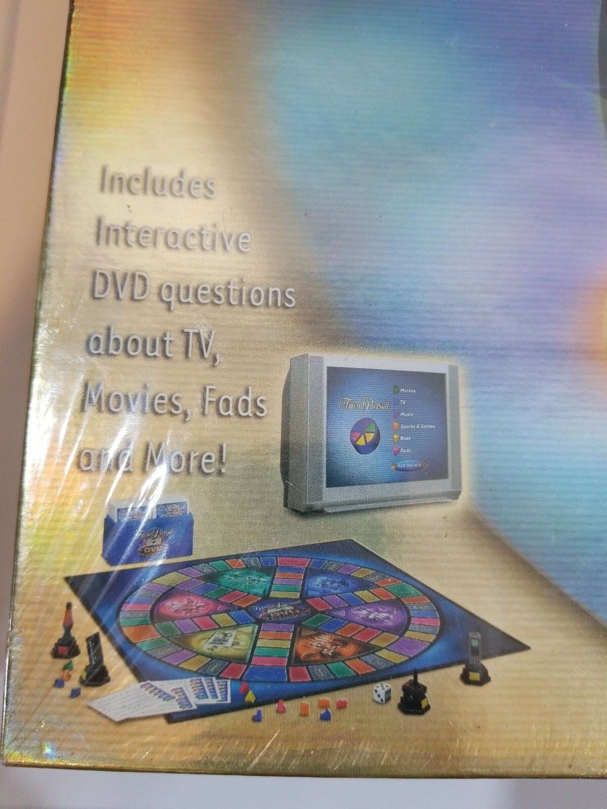 Trivial Pursuit Pop Culture Adult Fun Board Game Night DVD New Sealed