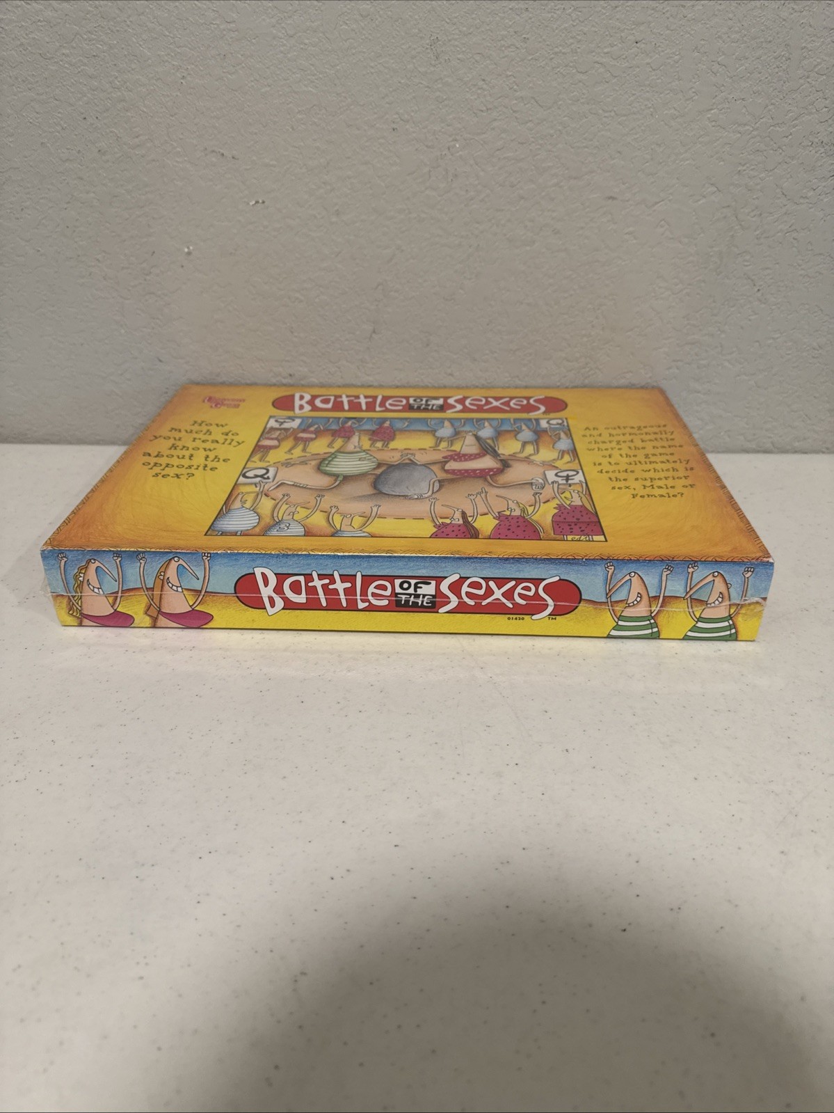 Battle of the Sexes Board Game 1997 University Games Vintage New Sealed 01420