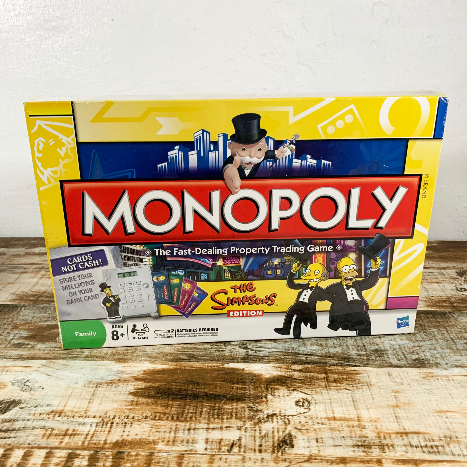 Electronic Monopoly The Simpsons Edition Board Game – 100% Complete and Working