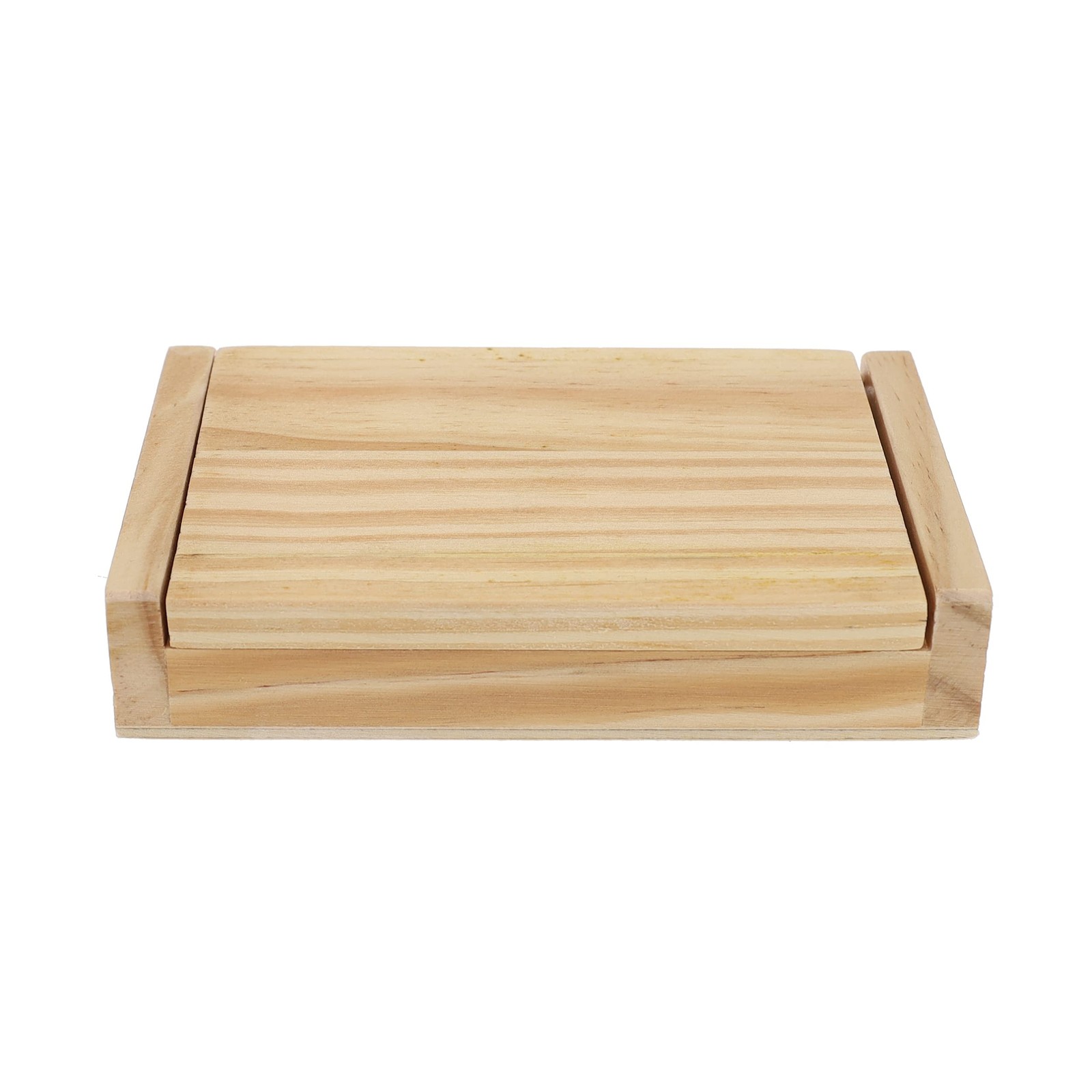WE Games Mini Shut The Box Game Wooden – 5.5 inches, 9 Number Flip Tiles, Travel