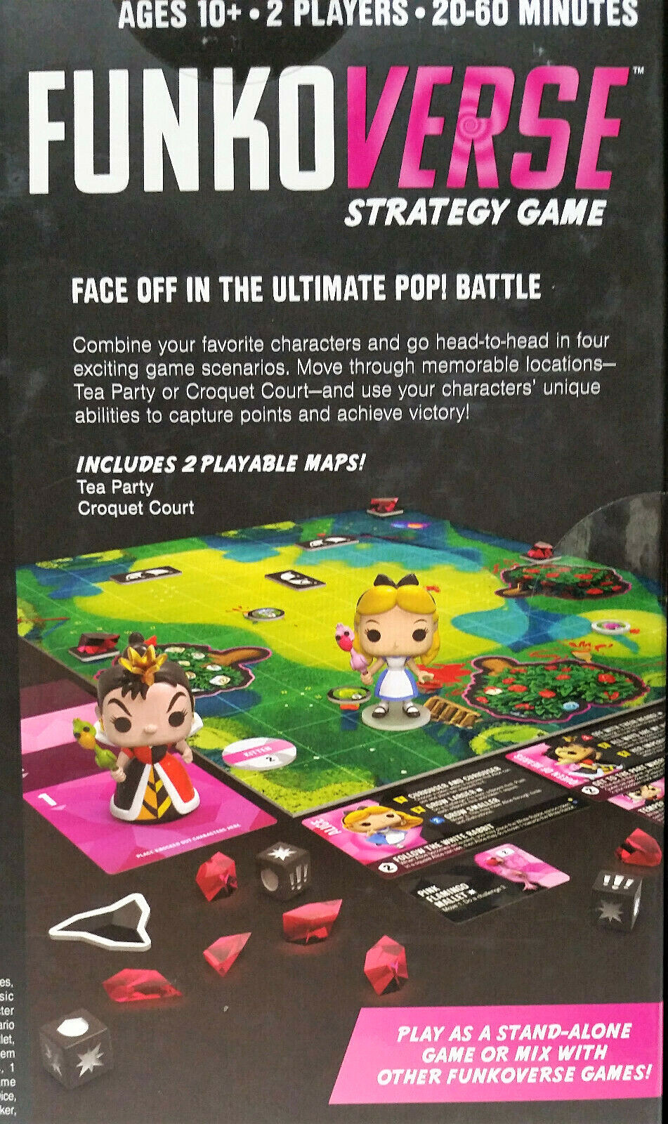 NEW Funkoverse Strategy Game 2021 Alice In Wonderland Disney Funko Games