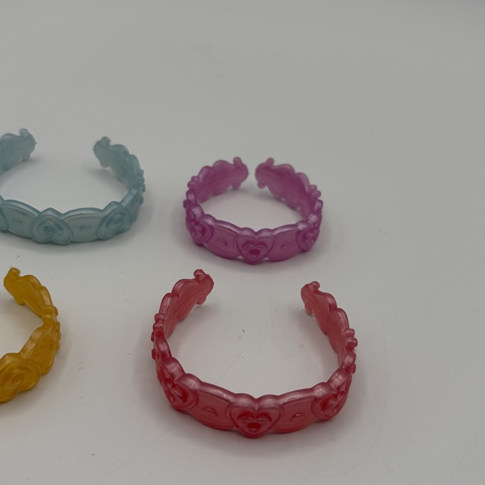 Disney Dazzling Princess Ages 4-Up 2-4 Players Replacement Parts 4 Bracelets