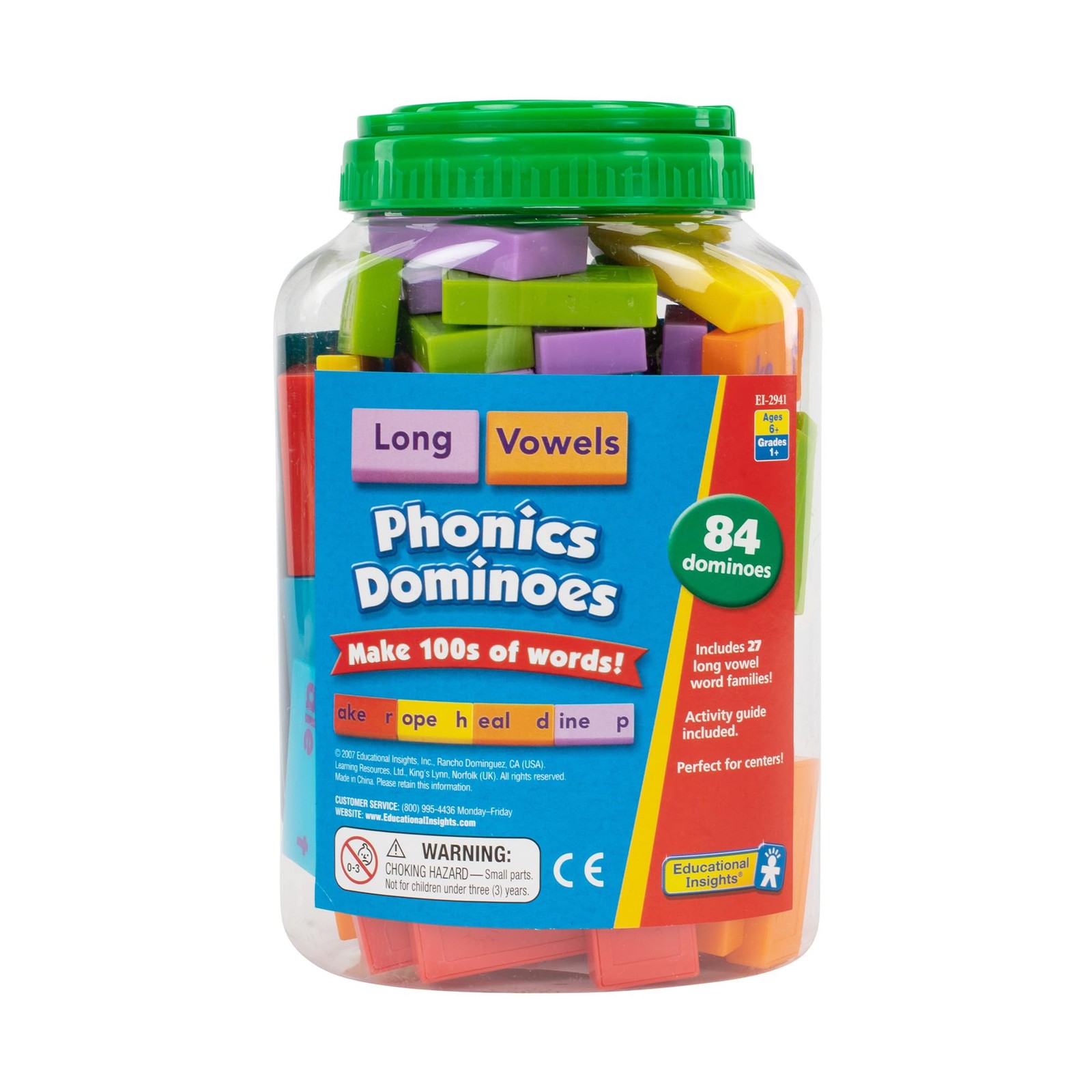 Educational Insights Phonics Dominoes – Phonics Games For Kids Ages