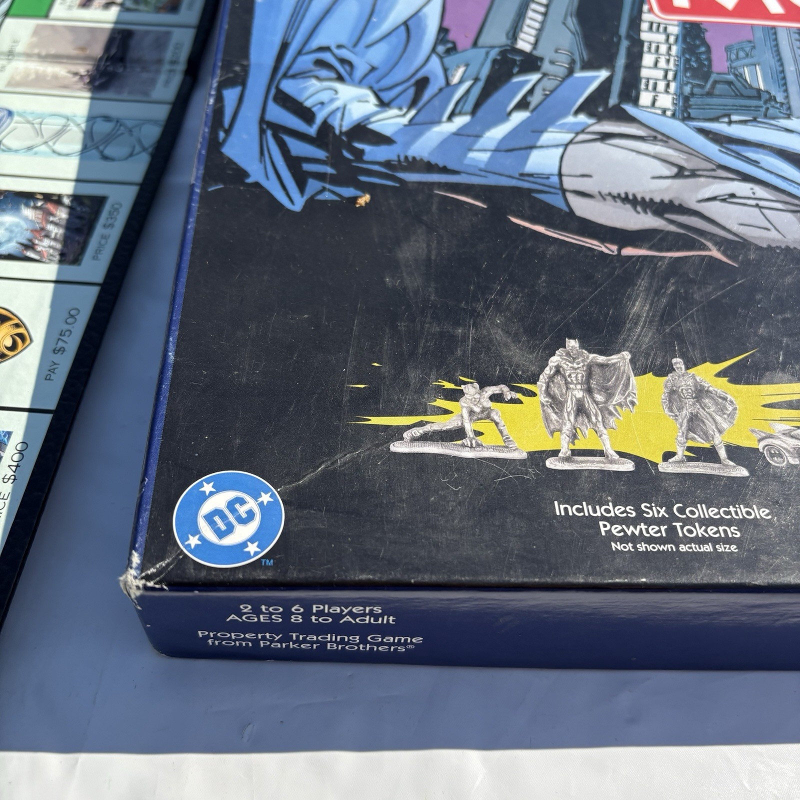 2005 Parker Brothers Monopoly Batman Collector’s Edition Board Game Incomplete