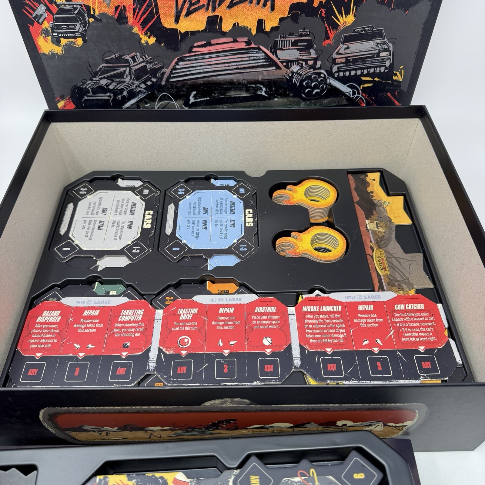 Thunder Road Vendetta Maximum Chrome Edition Restoration Games Complete