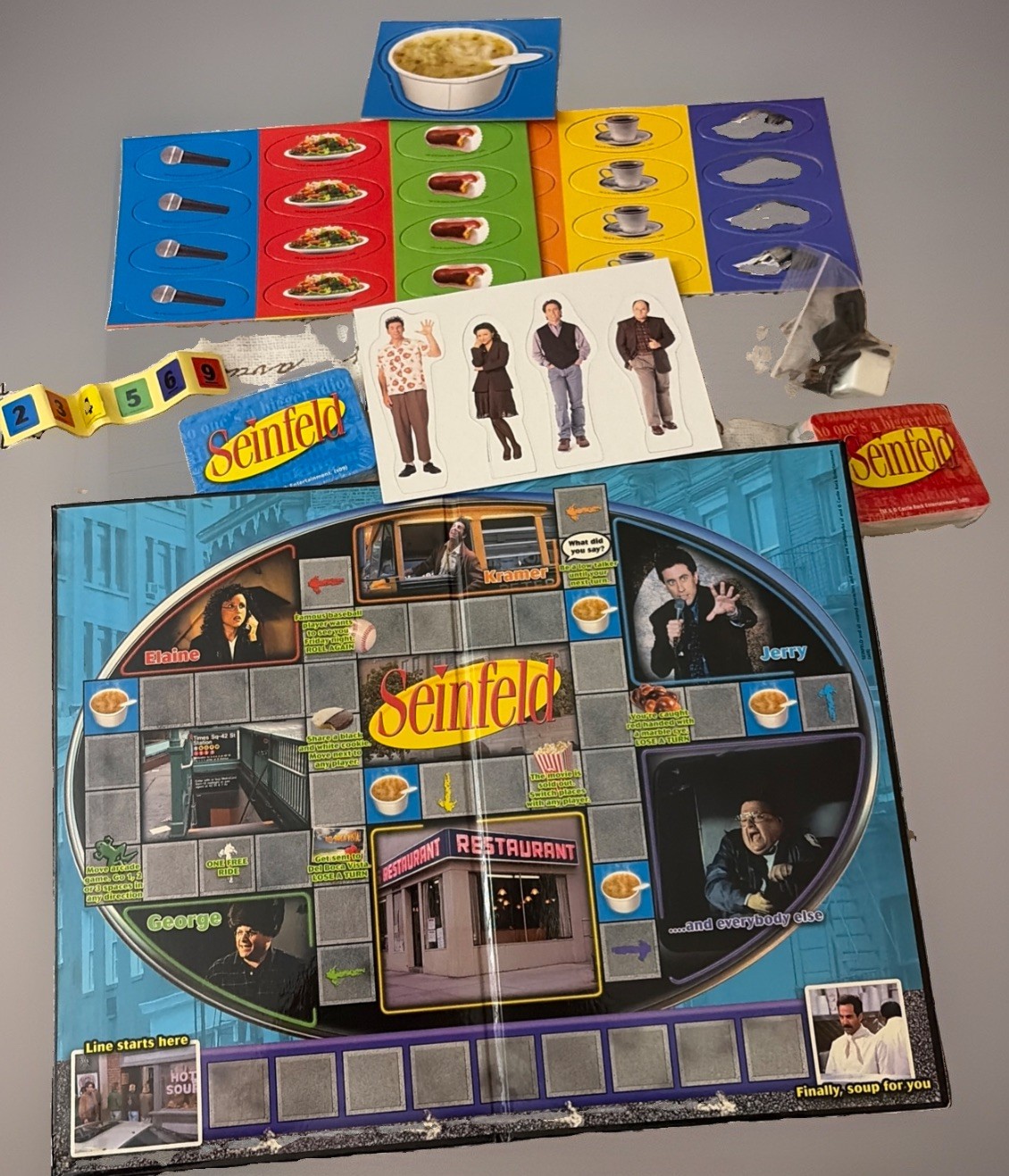 Seinfeld Trivia Game Pressman 2009 Adult 2-4 Player NEW open Box