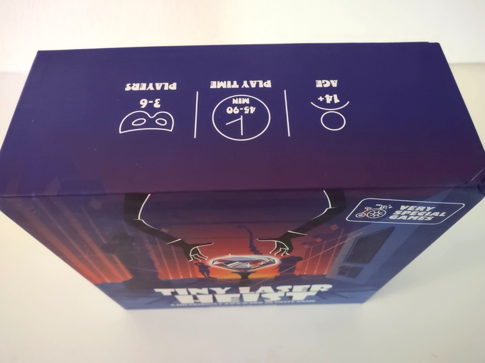 Tiny Laser Heist Hilariously Awkward 3D Tabletop Board Game Complete 3-6 Players