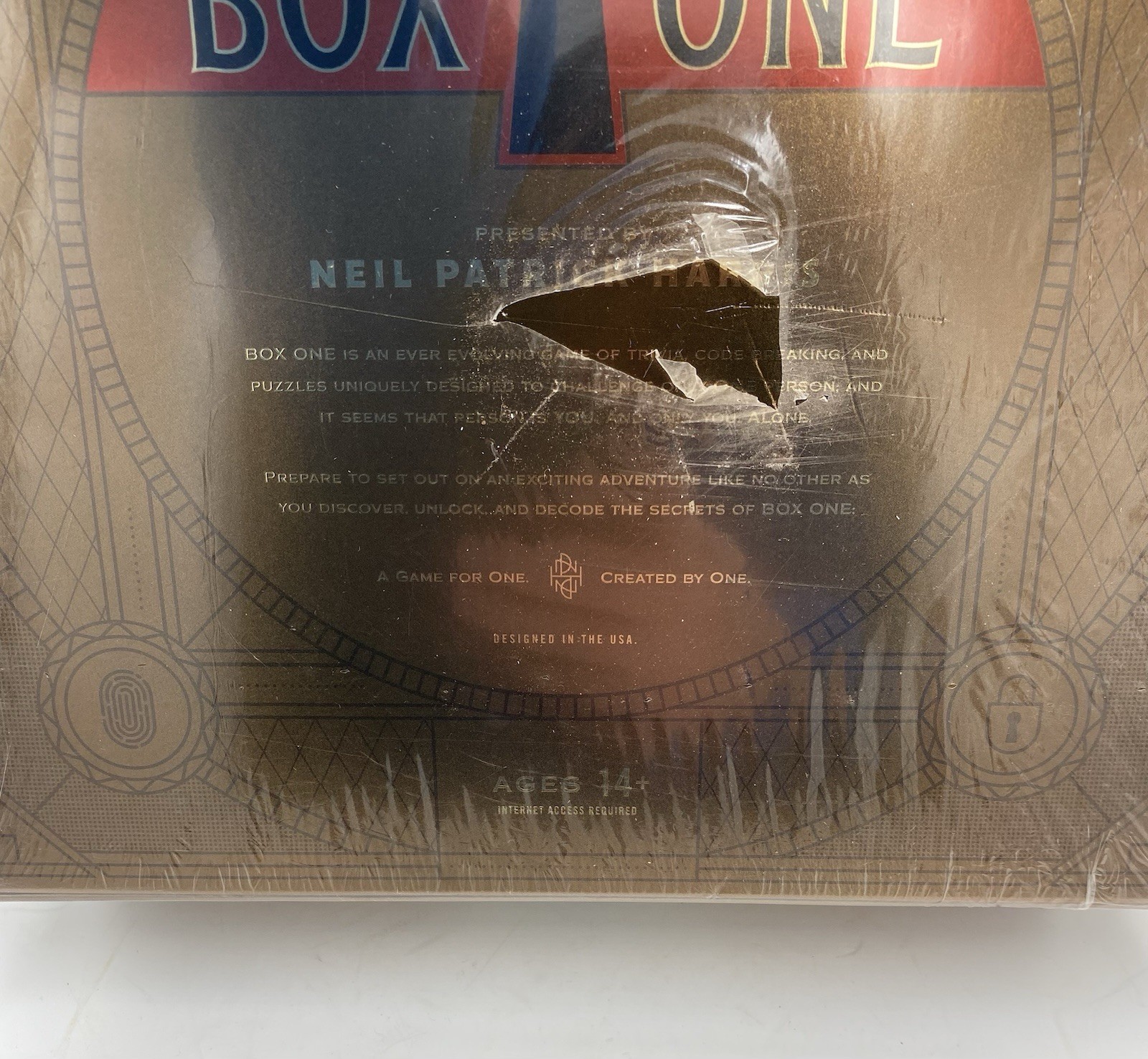 Box One Presented By Neil Patrick Harris Game Theory 11 Sealed