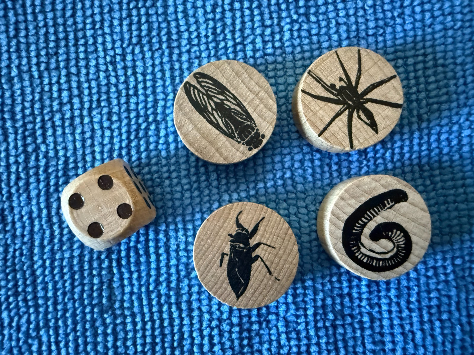 OOP SALAMANDERS (Snakes Chutes) AND LADDERS boardgame WOODEN BOARD game insects