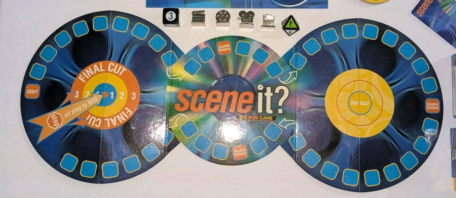 Scene It? The dvd game – 100% Complete – FREE SHIPPING – Very Good Condition