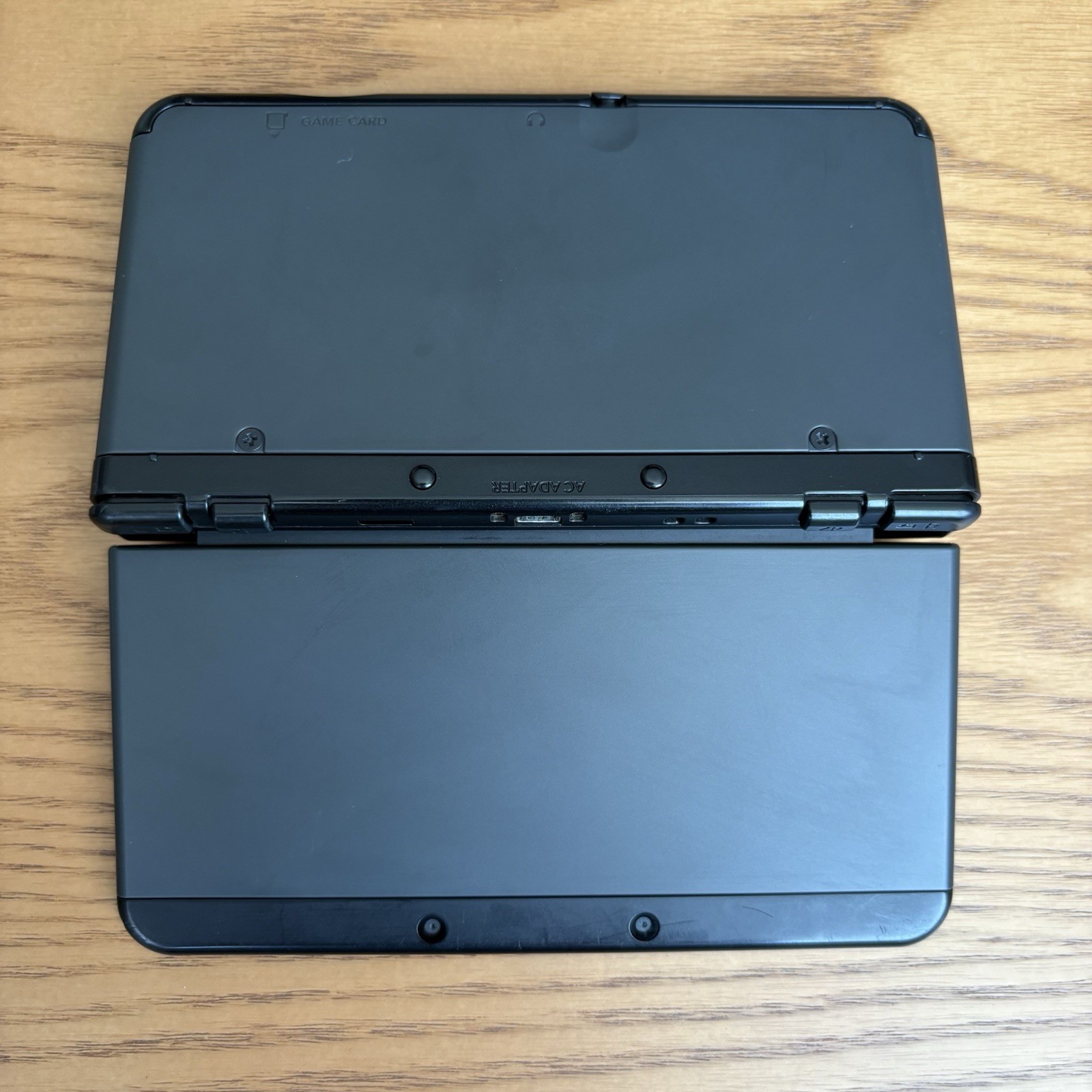 Nintendo new 3DS Black with original touch pen SD 4BG USB cable Used JP version