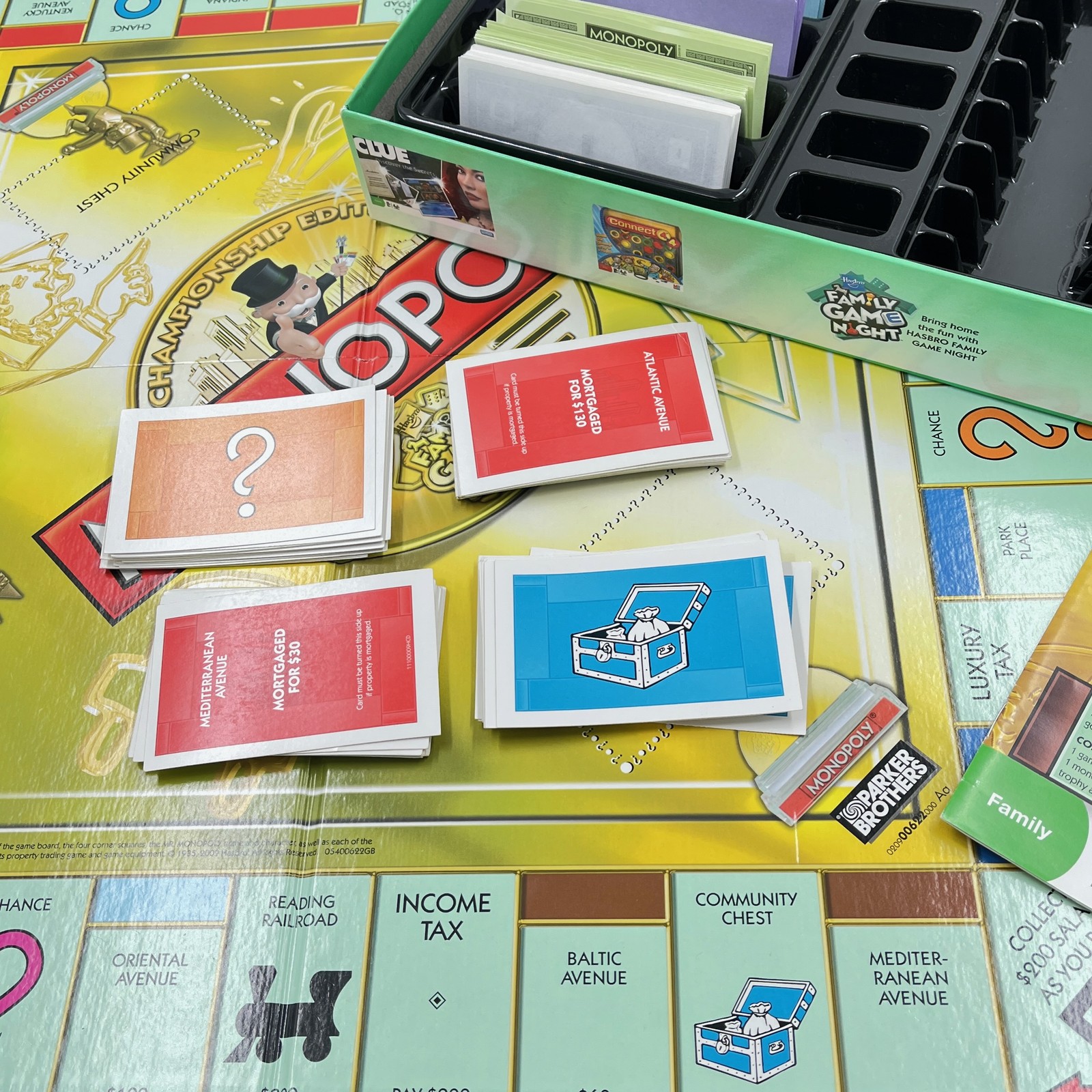 Parker Brothers Hasbro Monopoly Championship Edition Board Game – 2009