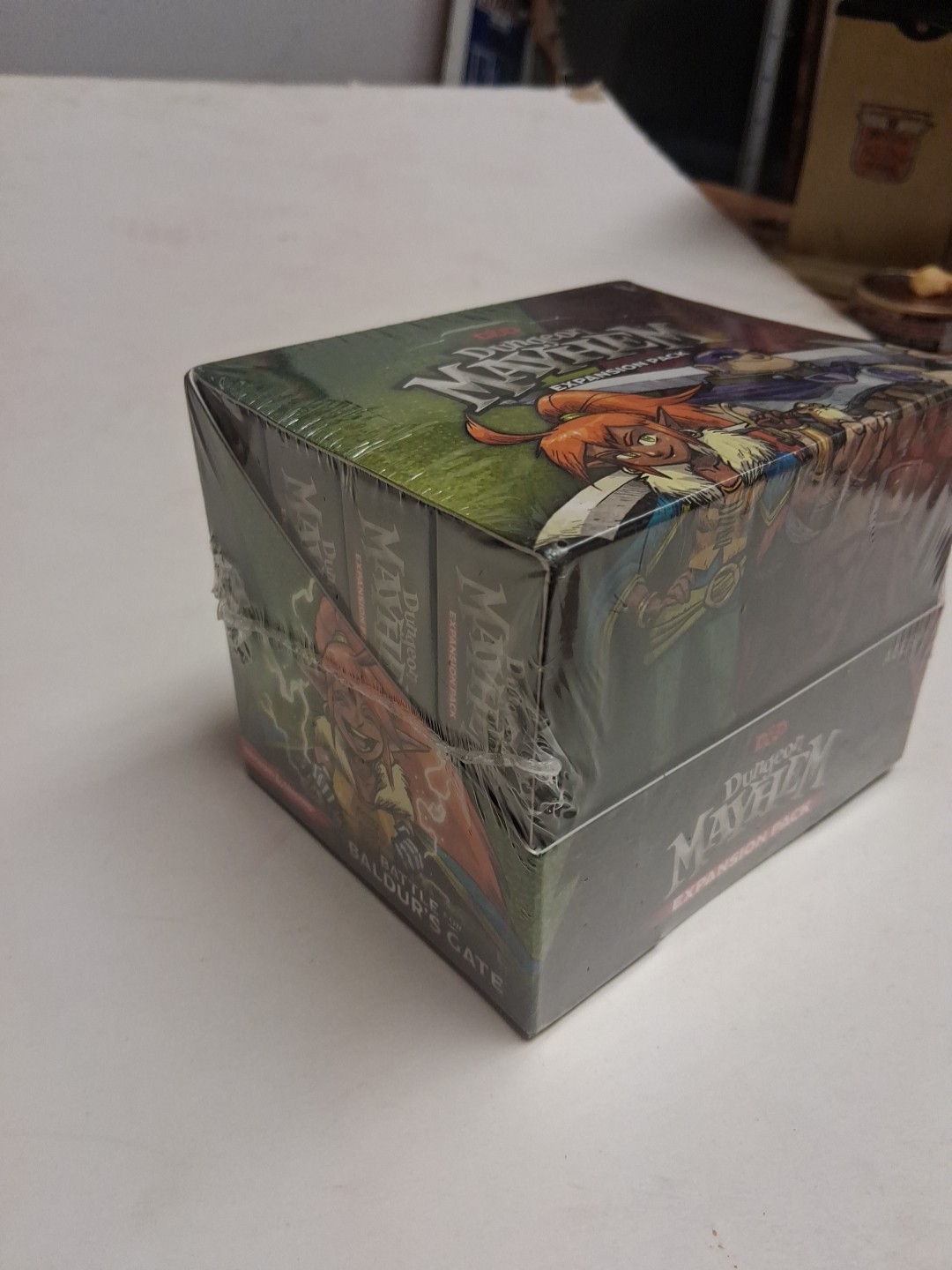 D&D Dungeon Mayhem 8 Expansion Packs Card Game Battle Baldur Gate FREE SHIPPING
