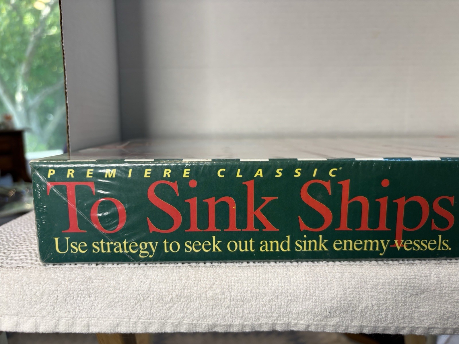 Vintage To Sink Ships Board Game Premiere Classic Factory Sealed Made in Spain