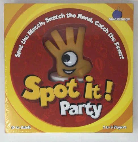 Spot It! Party Board Game – Ages 10+ – 2 To 8 Players [USED – DAMAGED BOX]