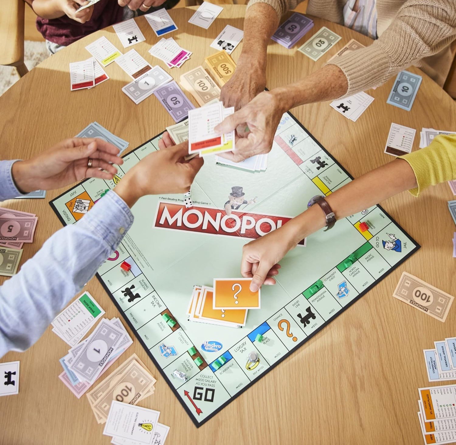 Monopoly Game Family Board Games for 2 to 6 Players 8+ Hasbro Buy Sell Dream